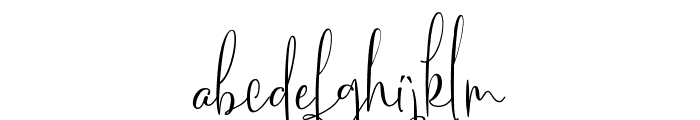 CherySantos-Regular Font LOWERCASE