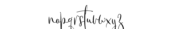 CherySantos-Regular Font LOWERCASE