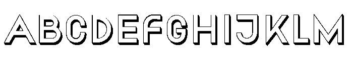 Chester Regular Font UPPERCASE