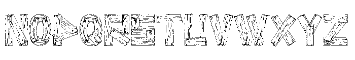 Chestnut Splinters_PersonalUseOnly Font LOWERCASE