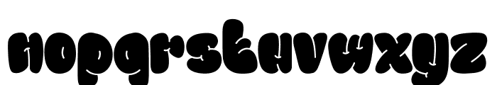 Chewy Inside Font LOWERCASE