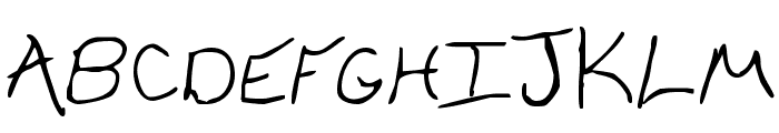 Cheyenne Hand Font UPPERCASE