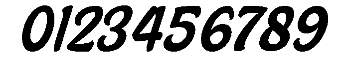 Chicago Athletic Regular Font OTHER CHARS