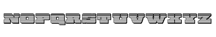 Chicago Express Chrome Font LOWERCASE