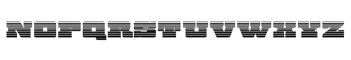 Chicago Express Gradient Font LOWERCASE