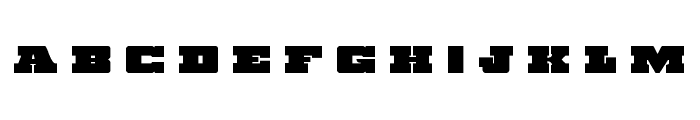Chicago Express Title Font LOWERCASE