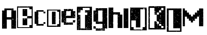 Chicago Punk Font UPPERCASE