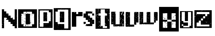 Chicago Punk Font LOWERCASE