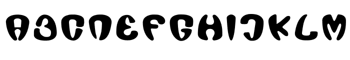 Chicha Regular Font UPPERCASE