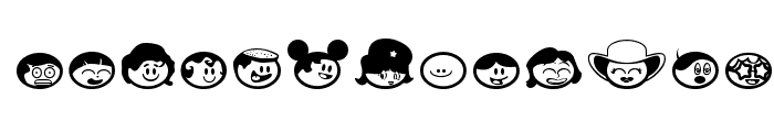 Chickabiddies Font UPPERCASE