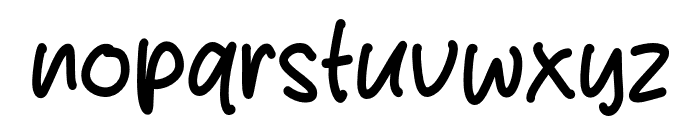 Chicken Breast Font LOWERCASE