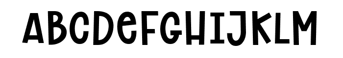 Chicken Dinner Font LOWERCASE