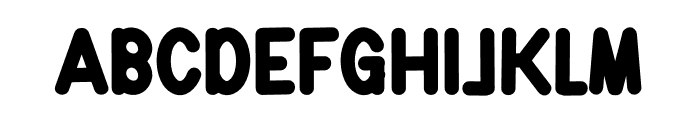 Chicken Kitchen Font UPPERCASE