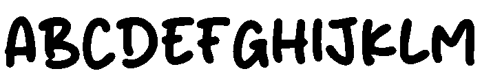 Chicken Rice Font UPPERCASE