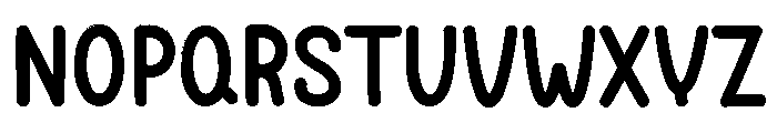 Chicken2 Font LOWERCASE