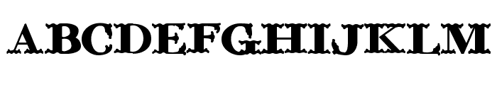 ChickenFarm Font LOWERCASE