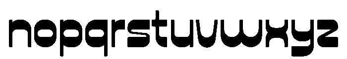 Chicota Font LOWERCASE