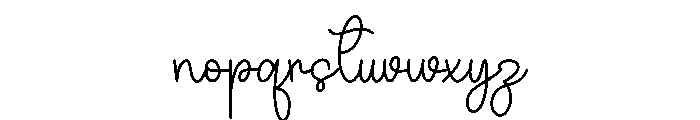 Child Ornament Font LOWERCASE