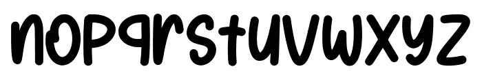 Children Sticker Regular Font LOWERCASE