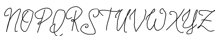 ChildrenSignature Font UPPERCASE