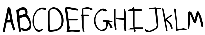 ChildsPlay-AgeEight Font UPPERCASE