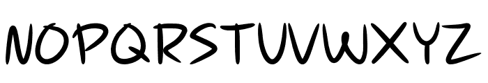 ChilyChiloRegular Font UPPERCASE