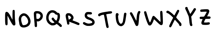 Chimchu Font Regular Font UPPERCASE