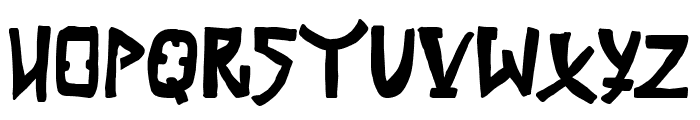 China Club Font LOWERCASE