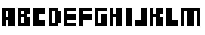 China French Regular Font UPPERCASE