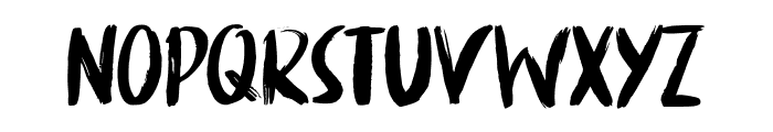 China Syndrome DEMO Regular Font LOWERCASE