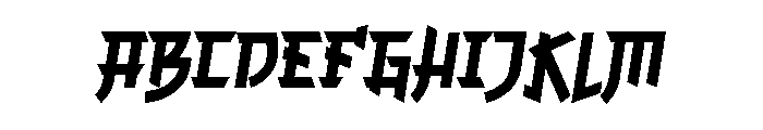 Chinese Brush Regular FONT