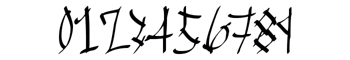 Chinese Calligraphy Font OTHER CHARS