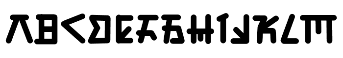 Chinese Dynasty Demo Font UPPERCASE