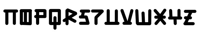 Chinese Dynasty Demo Font UPPERCASE
