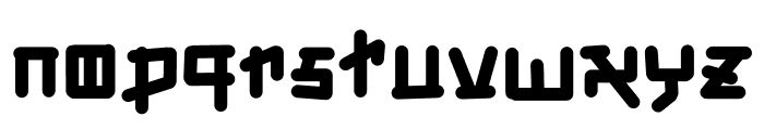 Chinese Dynasty Demo Font LOWERCASE