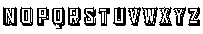 Chinois Regular Font UPPERCASE