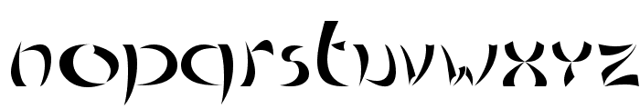 Chinoiseries Tryout Font LOWERCASE