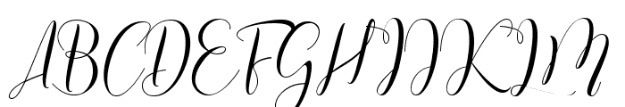 Chinthya Free Regular Font UPPERCASE