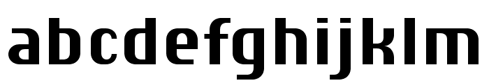 Chiq Reduced Bold Font LOWERCASE