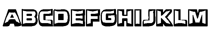 Chiringuito Espacial Font UPPERCASE