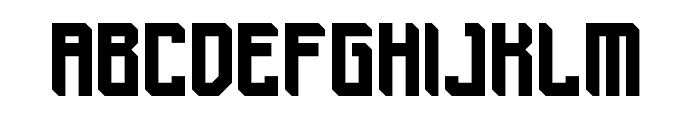 Chisholm Heliport Regular Font LOWERCASE