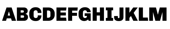 Chivo-Black Font UPPERCASE