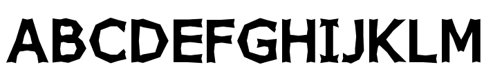 Chizz Font UPPERCASE
