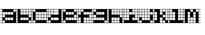 Chlorenuf Font LOWERCASE