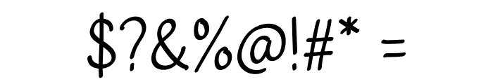 Chocolate Burn Font OTHER CHARS