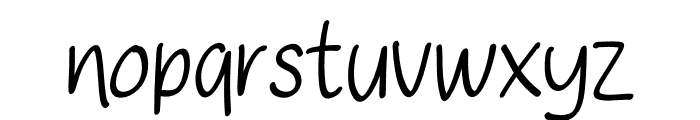 Chocolate Burn Font LOWERCASE