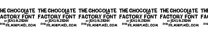 Chocolate-Factory Font OTHER CHARS