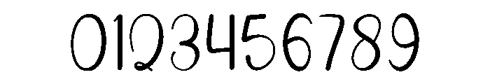 Chocolate Milkshake Font OTHER CHARS