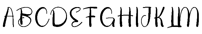 Chocolate Milkshake Font UPPERCASE