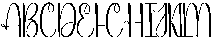 Chocolate Valentine Font UPPERCASE